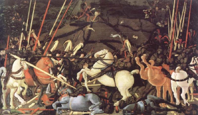 paolo uccello the battle of san romano France oil painting art